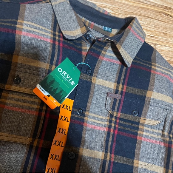 Orvis Heavyweight Flannel Long Sleeve - Picture 4 of 7